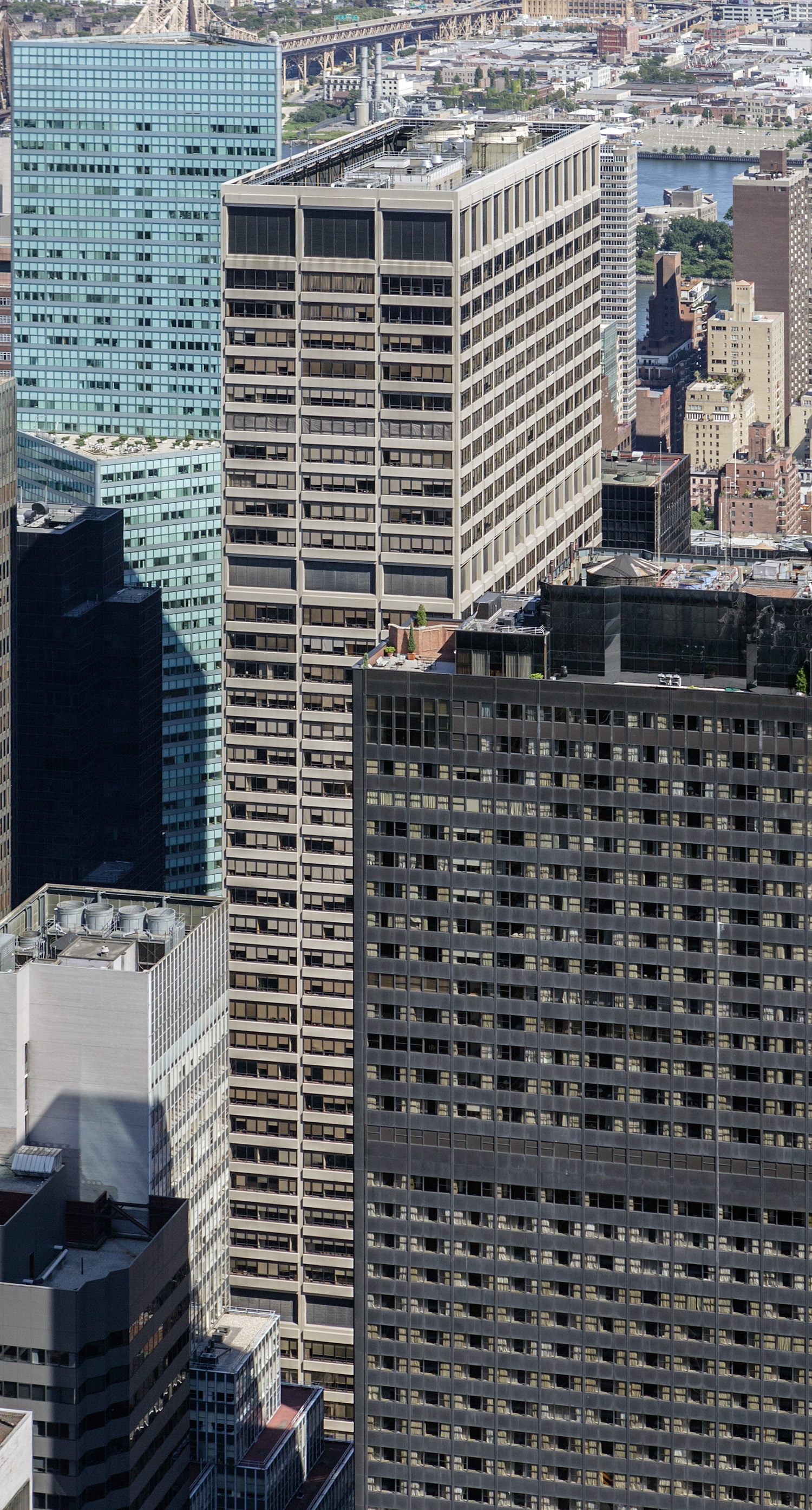 345 Park Avenue, New York City - View from Top of the Rock. © Mathias Beinling